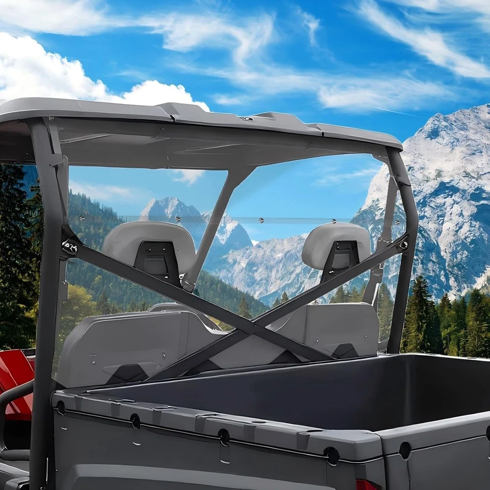 For Polaris Ranger 800 /Ranger XP 800 2010-2014 Clear Back Window with 2 Vented - Image 1 of 4