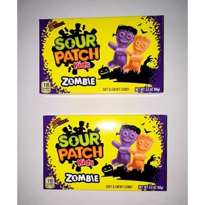 Sour Patch Kids Zombie Candy, Halloween Treat, Soft & Chewy, 3.5 oz Box (2) - Picture 1 of 3