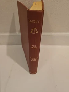 SMOKY The Cow Horse By Will James 1957 Color Illustrated Classics Edition HB - Imagen 1 de 5