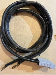 Copper Cable 2/0 Awg 10.5ft (X2 Cables) 600V Welding Forklift Battery Charging - Picture 1 of 8