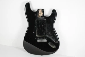 1987 Fender Stratocaster Plus Black Alder BODY 1980s E4 Series USA Strat - Picture 1 of 18