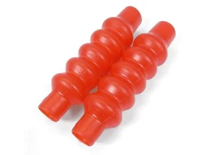 Lambretta gaiters for standard and BGM thin front shockers Red pair MB - Picture 1 of 1