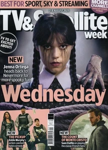 TV & Satellite Week Aug 2 - 8 2025 - Wednesday, Jenna Ortega Sam Claflin - Picture 1 of 2