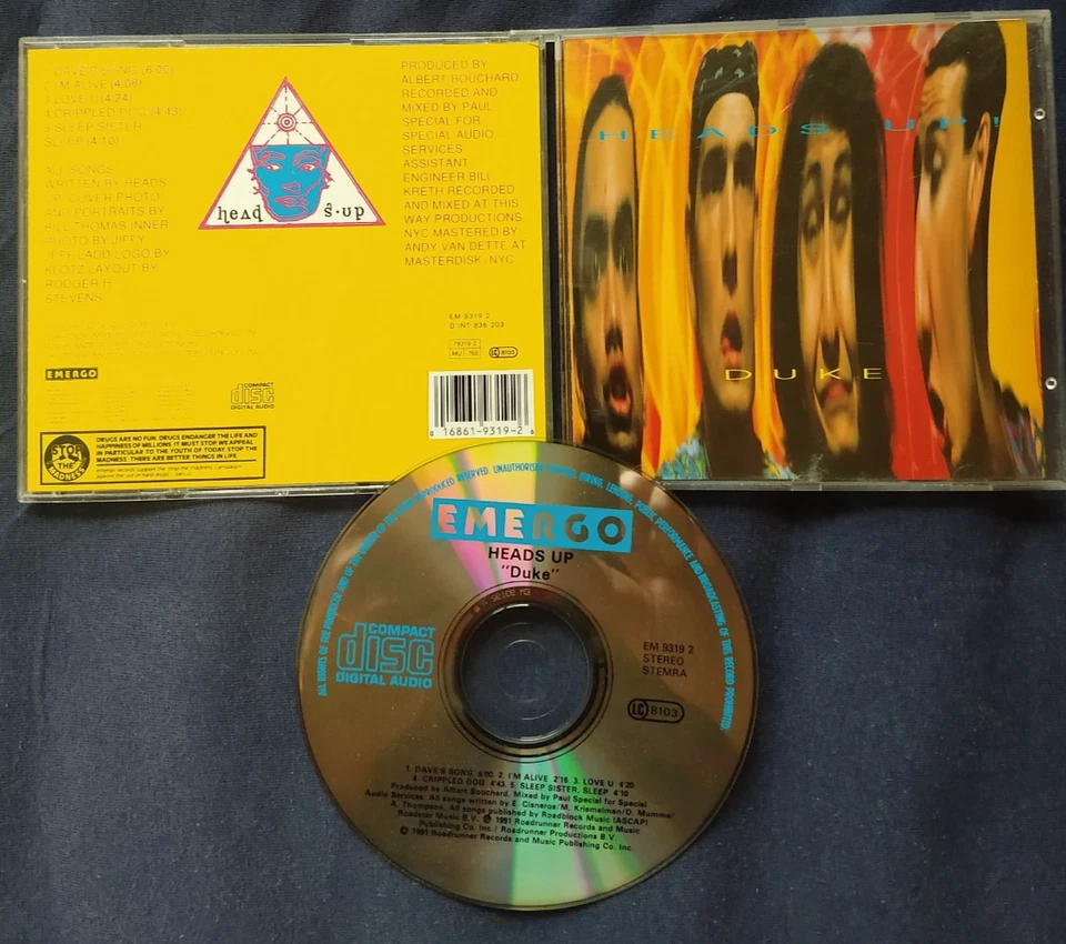 Heads Up Duke 1991 Extreme Faith no More Biohazard with Lyrics - Bild 1 von 1