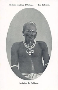 Solomon Islands - Indigenous People of Rubiana - Publ. Marist Missions in Oceani - Picture 1 of 2