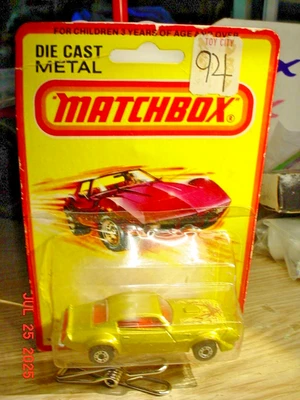 Matchbox Lesney Superfast MB16 Pontiac Trans Am Firebird Gold England 1/64 bp7 - Image 1 of 3