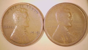 1919 - P, S Lincoln Cent (2) coins - Picture 1 of 4