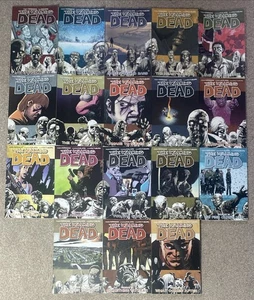 The Walking Dead Graphic Novel Comics Volumes 1-18 Bundle Robert Kirkman - image - Picture 1 of 7
