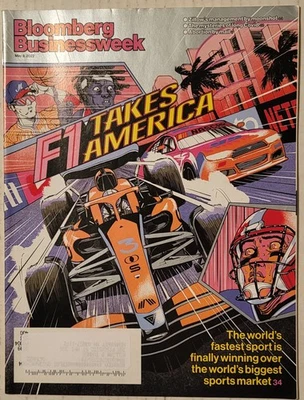 Bloomberg Businessweek Magazine May 9 2022 - Formula 1 Takes America - Image 1 of 3