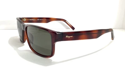 Gafas de sol Salvatore Ferragamo SF960S 214 cuadradas marrón tortuga Foto 1 de 4