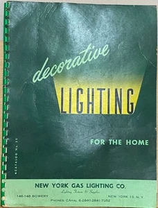 Halcolite Company / DECORATIVE LIGHTING FOR THE HOME 1953 Trade Catalogs - Picture 1 of 8