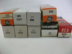HALLICRAFTERS S-20R TUBE KIT - Picture 1 of 1