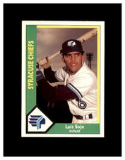 1990 CMC Syracuse Chiefs #18 Luis Sojo