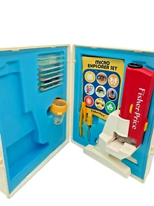 Vintage Fisher Price 1986 3005 Micro Explorer Set, KOMPLETT, Top Zustand - Bild 1 von 3
