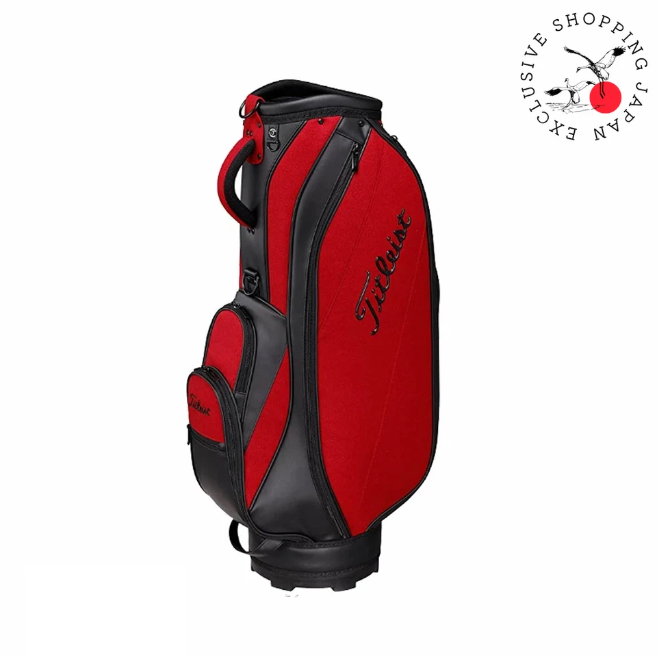 Titleist Mens Golf Club Cart Bag 2022 Fall Model TB22FCBJ Burgundy 8.5 in