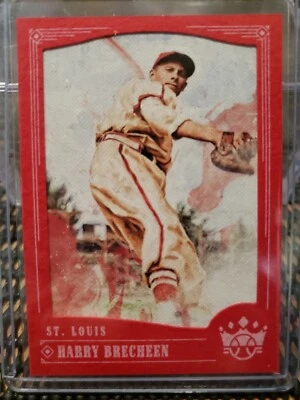 2018 Diamond Kings #44 Harry Brecheen Red Framed Parallel St Louis Cardinals  - Image 1 of 2