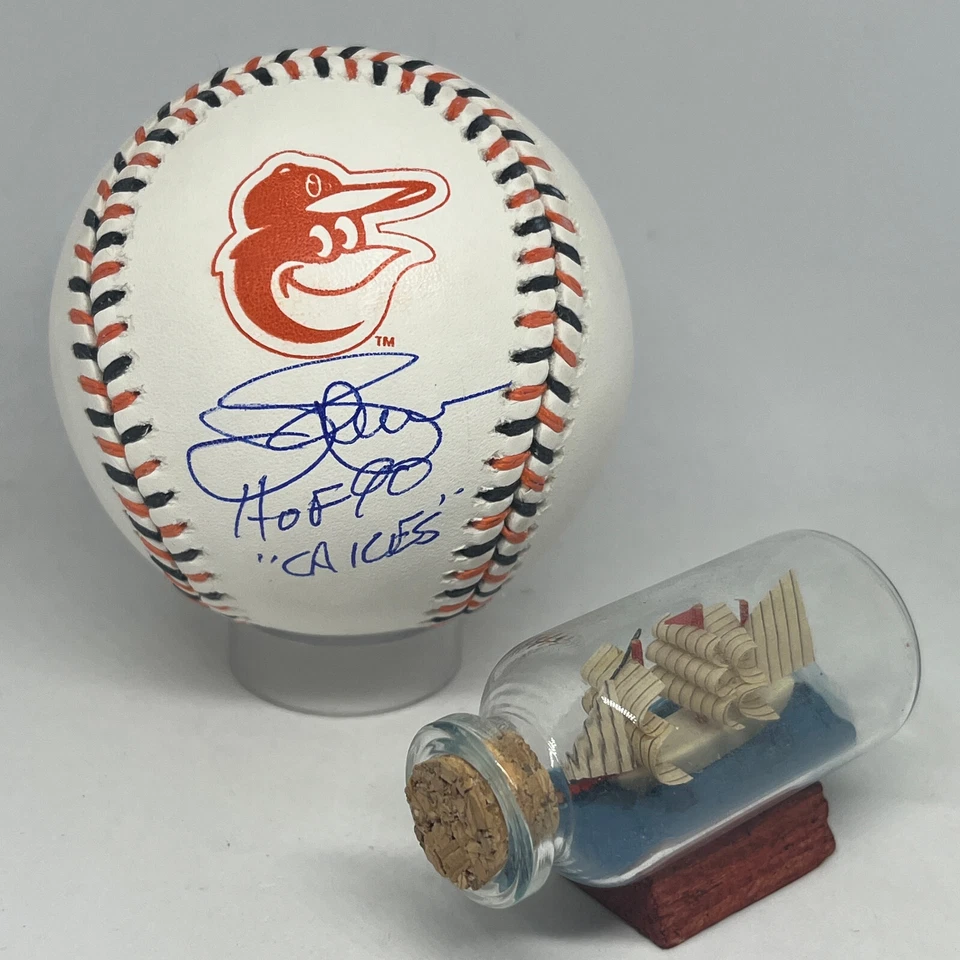 Jim Palmer signed Rawlings Team Stitch Orioles Logo Baseball JSA Auto HOF A3769 - Image 1 of 1
