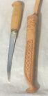 Rapala J. Marttiini Fillet Boning Knife with Leather Sheath Made in Finland 