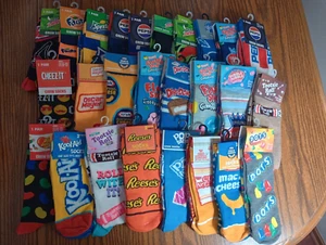 Fun Novelty Socks Food / Cartoon Characters NEW w/ tag Men's Woman's - Picture 1 of 174