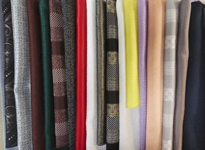 8 Men's Tuxedo Pocket Squares Hankies Multiple colors patterns - Picture 1 of 2