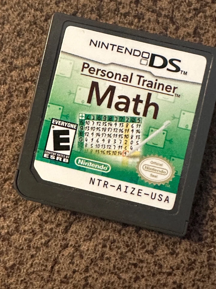  Personal Trainer: Math (Nintendo DS) AUTHENTIC TESTED! - Image 1 of 2