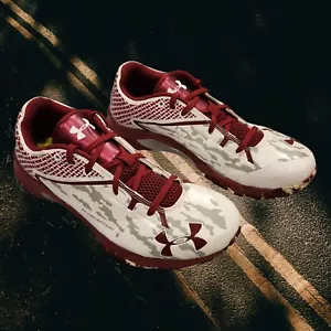 Zapatillas Under Armour Deception para hombre rojas/grises talla 8 - Imagen 1 de 7