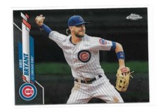 TOPPS CHROME 2020 CHRIS BRYANT CHICAGO CUBS #53 BASE CARD MINT CONDITION