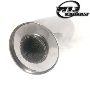 Silenciador de escape universal 6"" x 1,75"" x 14"" caja de acero inoxidable 304 - Imagen 1 de 1