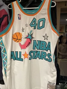 MITCHELL & NESS 1996 ALL-STAR GAME SHAWN KEMP JERSEY Size 52 XXL - Picture 1 of 12
