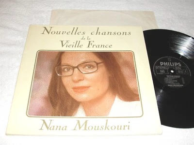 Nana Mouskouri "Nouvelles Chansons..." 1978 Pop LP, Nice NM!, Philips-France - Image 1 of 3