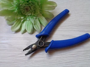 1 Crimpzange blau Basteln Schmuck - Bild 1 von 2