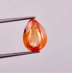 Makelloser 11 x 8 mm natürlicher goldgelber Saphir 4,85 ct (GIT zertifiziert) Edelstein - Bild 1 von 6