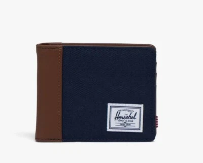 Cartera Hank Herschel Supply Company azul marino/bronceado nueva con etiquetas Foto 1 de 3