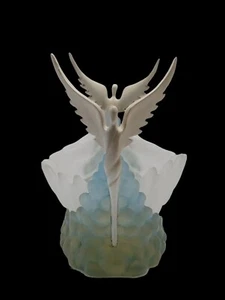 Steven Lavaggi Engel der Versöhnung Milchglas Schmuckschale   - Bild 1 von 11