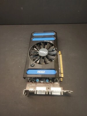 MSI GeForce GTX 650Ti 1GB DDR5 GPU Graphics Card N650TI-1GD5/OC Video Card - Image 1 of 4