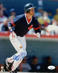 Mike Greenwell Boston Red Sox Signed 8x10 Glossy Photo JSA Authenticated - Picture 1 of 2