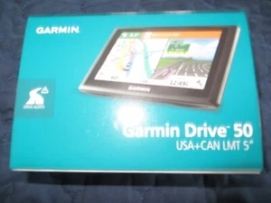 Garmin Drive 50 USA+CAN GPS 5 inch Navigation System Black - Picture 1 of 7