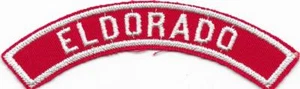 Eldorado Red and White RWS Community Strip Vintage Boy Scouts BSA - Picture 1 of 1