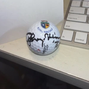Pelota de golf Royal Birkdale firmada por ganador del Abierto Británico Johnny Milller - Imagen 1 de 1
