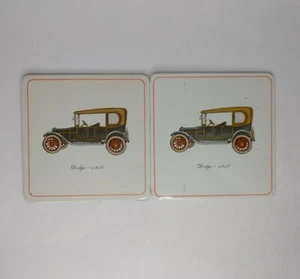 1916 Dodge Untersetzer Hot Pad Menge 2 Untersetzer Made in USA - Bild 1 von 9