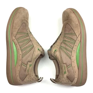 Barefoot Freedom by Drew Sneaker Schuhe Damen 9,5 M hellbraun grün Schnürschuhe Walking - Bild 1 von 12