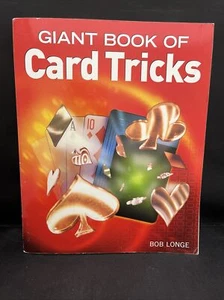 Giant Book of Card Tricks - Paperback By Longe, Bob - ACCEPTABLE - Foto 1 di 2