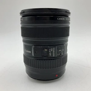 Canon Zoom Lens EF 24-105mm f/4 L IS USM Lens Tested Working - Picture 1 of 10