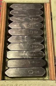 Pannier Steel Hand Stamp Set Numbers 0-9. 1/2” Pittsburgh PA 🇺🇸 Excellent!! - Picture 1 of 17