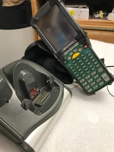Motorola Bartec Windows Mobile Barcode Scanner MC9000 with Charging Stand - Picture 1 of 11
