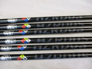 HZRDUS SMOKE BLACK Hand Crafted Prototype 62g X-FLEX DRIVER SHAFT & adaptor - Picture 1 of 2