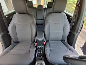 Sitzbezüge Set Auf Messen für Jeep Renegade Ökoleder/Stoff - Bild 1 von 9