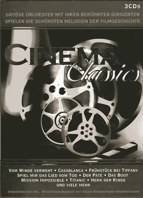 Cinema Classics - 3 CDs - schönste Melodien der Filmgeschichte - Bild 1 von 2