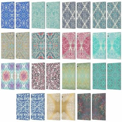 MICKLYN LE FEUVRE FLORAL PATTERNS LEATHER BOOK CASE FOR HUAWEI XIAOMI TABLET - Image 1 of 4