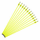 30" Archery Carbon Target Arrows Spine 500 For Compound/Recurve Bow Archery